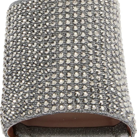 Kurt Geiger Silver Embellished Women's Mules - Picture 3 of 6
